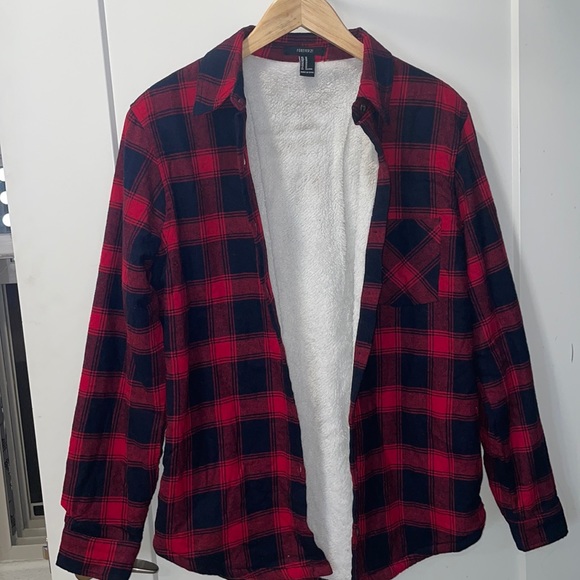 Forever 21 Tops - Forever 21 red & black flannel. Size medium.